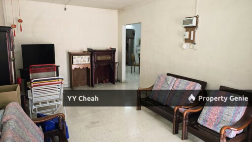 Bercham Single Storey Superlink Terrace For Sale, Facing South, Good Location