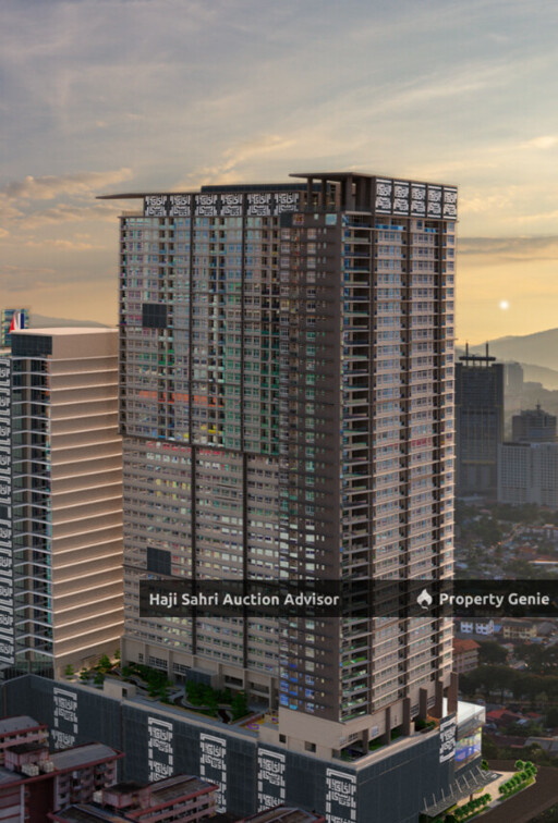 No. A-33-12, Legasi Kampung Bharu, Jalan Raja Muda Musa, Kampung Bharu, 50300 Kuala Lumpur Apartment 5 th Auction LACA 35% BMV