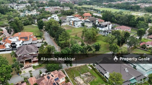 Tanah Geran Individu Lot Bungalow  Jalan Menara Bukit Jelutong .