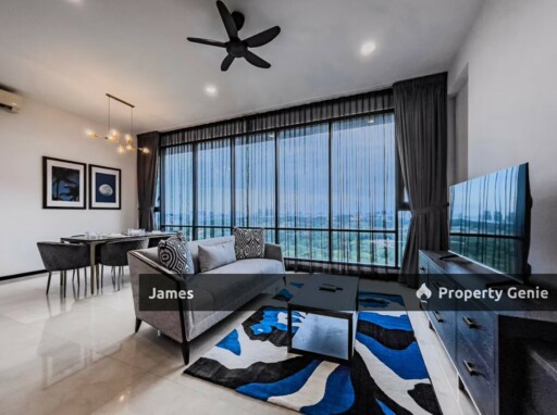 Fully Furnish, Full Loan, 100m to MRT, Strategic Location, Township!!