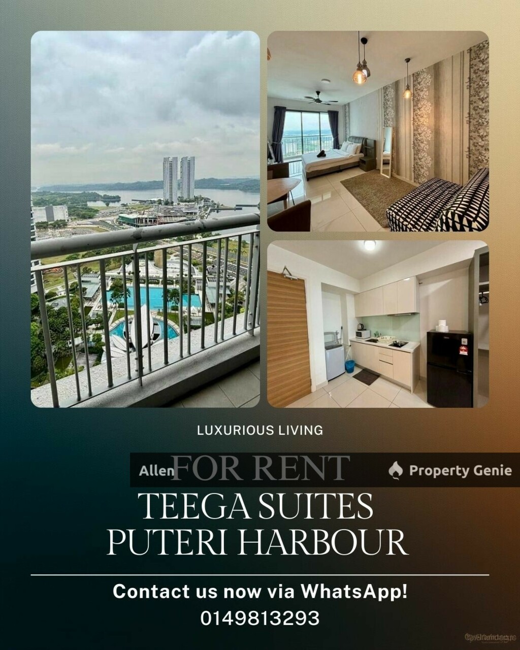 Fully Furnished High-Level Studio in Puteri Harbour