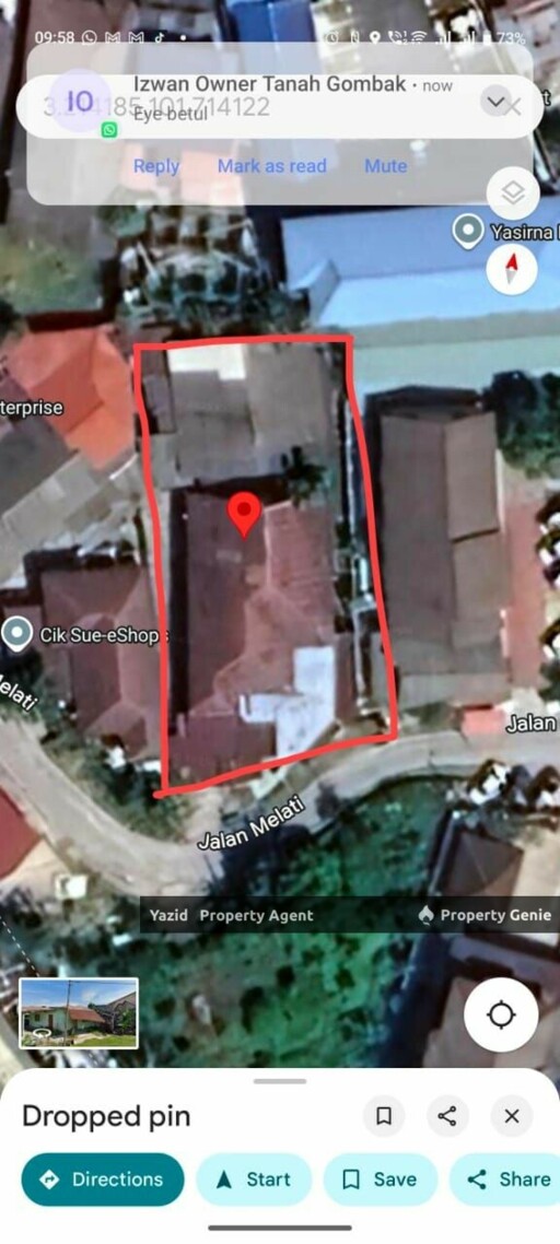 Tanah Banglo Lot, Gombak Setia, Selangor