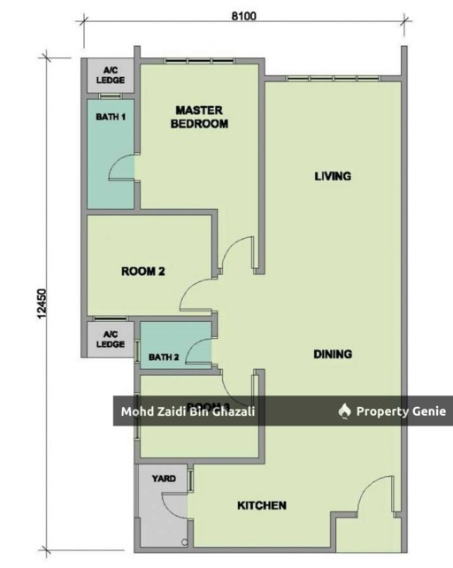 Partly Furnished Prima One