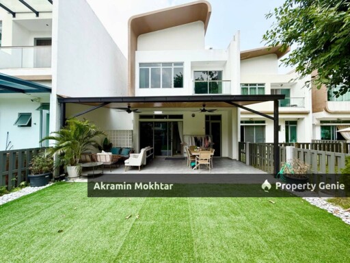 Freehold, Partially Furnished & Renovated | Double Storey Superlink Setia Villa, Setia Eco Glades, Cyberjaya