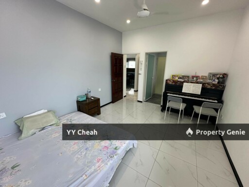 Taman Chateau, ipoh town area bungalow for sale, furnished and renovated, peaceful, over 10k sq ft