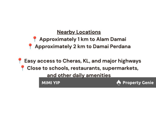 🏡 2-Storey Terrace House for Rent | Taman Delima, Cheras near Alam Damai Perdana