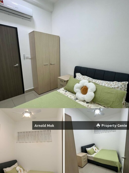 Fully Furnished Single Room @ Meldrum Heights, Johor Bahru