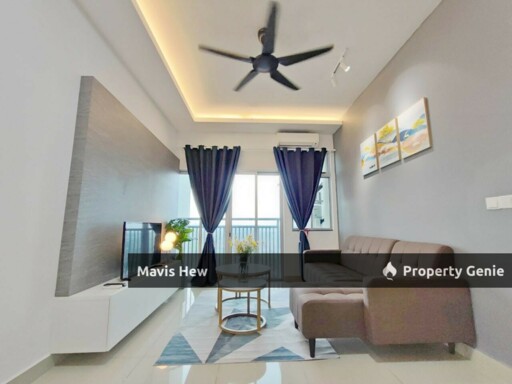 For Rent, Meridin Bayvue @Sierra Perdana, 1 Carpark, Fully Furnished