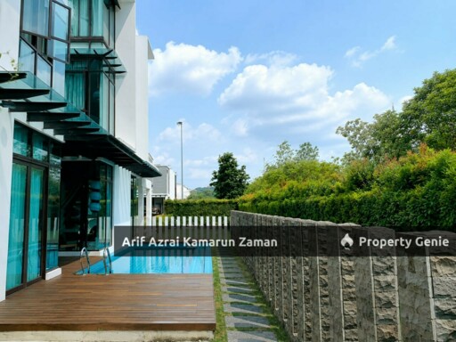 [Fully Furnished] Fera Twin Villa Putrajaya | 3-Storey Semi-D | 5+1 Bedrooms | Private Pool | RM10,000/month