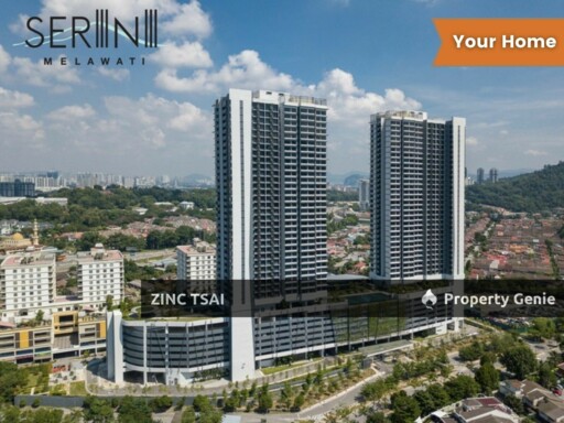Serini Melawati🔥Save RM 43,000🔥7 mins drive to Sri Rampai LRT Station🔥5 mins drive to Melawati Mall