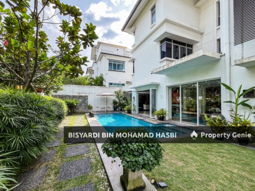 Fully Renovated With Swimming pool 3 Storey Corner Lot Semi D @ Changkat Kiara Bayu, Dutamas, Mont Kiara Kuala Lumpur .