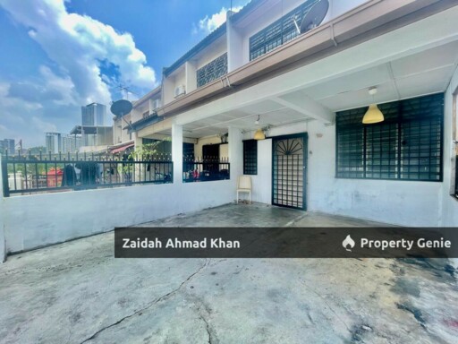 TAMAN DELIMA CHERAS KUALA LUMPUR DOUBLE STOREY TERRACE HOUSE FOR SALE ENDLOT FREEHOLD MAIN DOOR FACING SOUTH PRICE ALREADY DROPPED