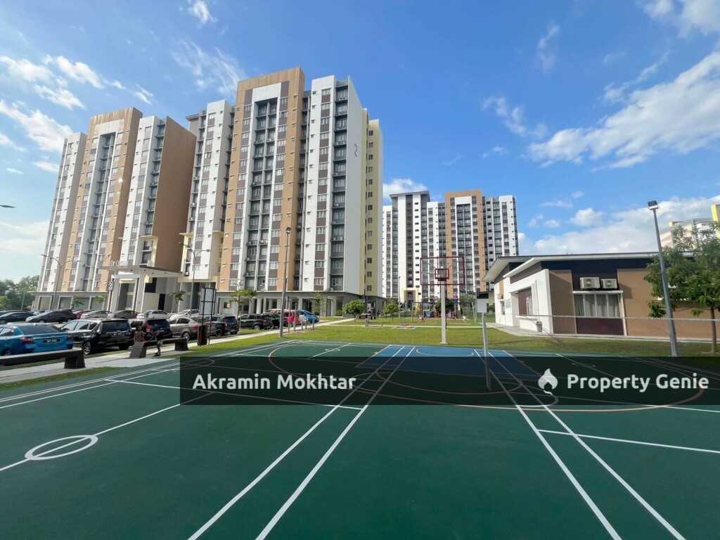 Freehold, Low Level, Renovated & 1 Parking | Apartment De'Cendana, Setia Alam.