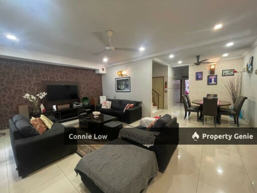 Well Keep Fully Furnished Taman Silibin Ria Ipoh Perak House for Sale