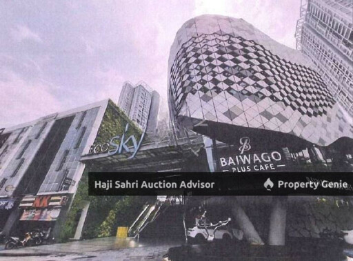 No. 1-33, Ecosky Blok Kedai Pejabat, Batu 6 1/2 Jalan Ipoh 68100 Kuala Lumpur. 1st Floor Of 5 Storey Retail Lot 3 Rd Auction