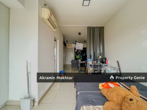 Freehold, Facing Masjid & 1 Parking | Suria Jelutong Apartment, Bukit Jelutong, Shah Alam.