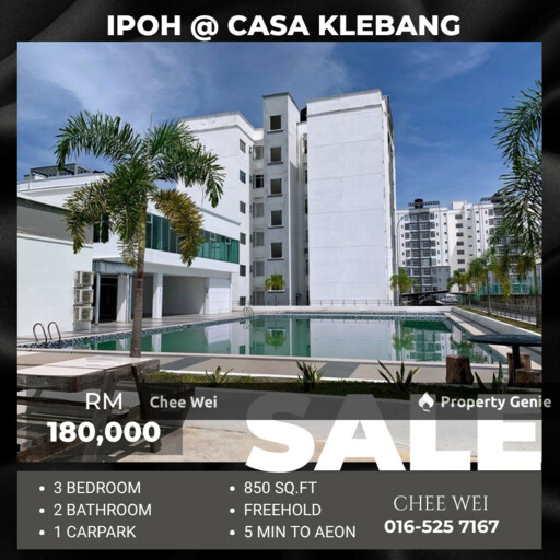 📍IPOH @ Casa Klebang 1 For Sale