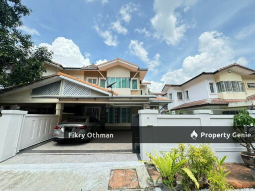Double Storey Terrace End Lot with Extra Land (Facing Open) at Kelana Idaman PJU 1, Ara Damansara Petaling Jaya For Sale