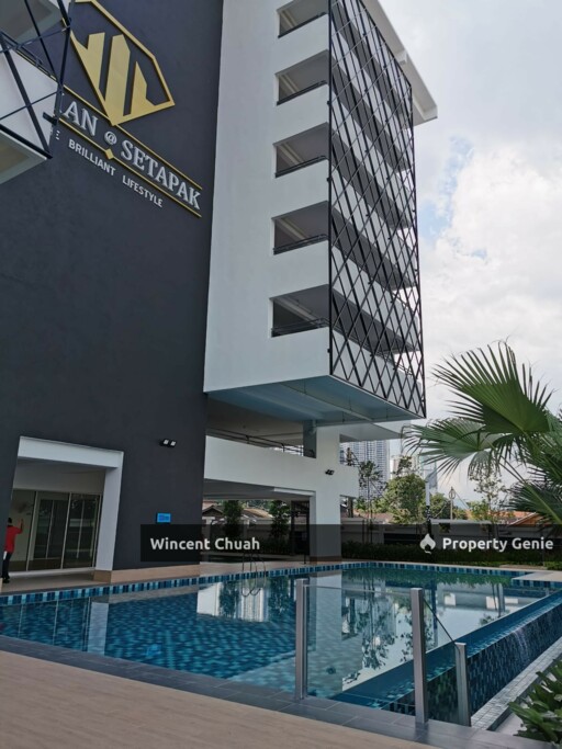 Freehold Berlin Setapak Residency, Two Parking Side by Side