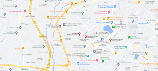 Residensi Platinum Teratai Setapak Apartment Auction | Freehold | 3 Bedrooms | 926 sqft