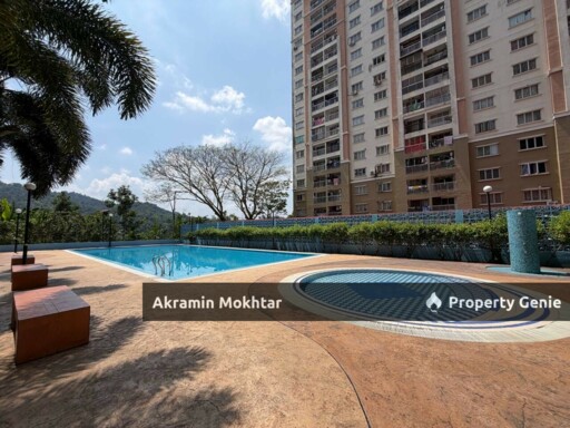 Renovated & 1 Covered Parking | Lakeview Apartment, Taman Jasa Perwira, Batu Caves