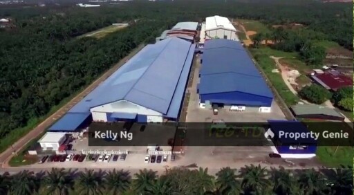 Detached Warehouse Factory At Ijok Bestari Jaya Kuala Selangor For Sale