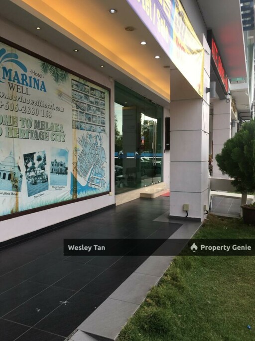Kota Laksamana Hotel For Rent Facing Main Road. 5 mins to Jonker Street