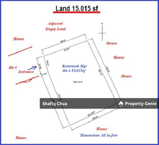 Beautiful 𝙁𝙍𝙀𝙀𝙃𝙊𝙇𝘿 Bungalow Land Kemensah Heights, Ulu Kelang, Ampang For Sale