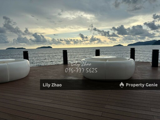 Coral Bay Resort Condo for Rent, 2,042 sq ft Fully Furnished, Brand New, Kota Kinabalu City Centre