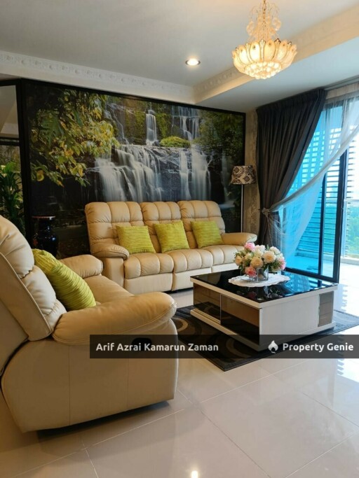 [Fully Furnished] Gardenview Residence, Cyberjaya | 3+1 Bedrooms | 3 Bathrooms | 1,722 sqft | RM2,800