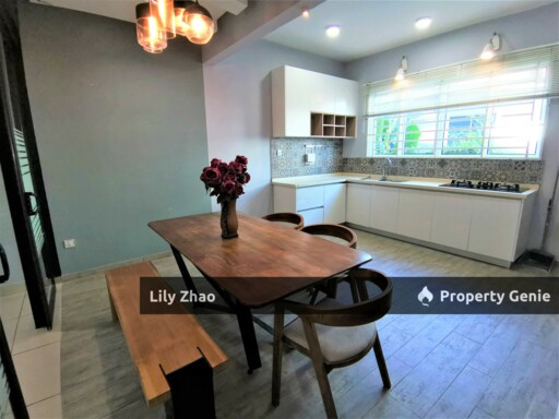3 Storey Terraced House for Sale, Renovated & Furnished, Taman Tunoh, Behind ITCC Hypermall, Penampang