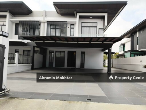 Freehold & Fully Furnished | Double Storey Semi Detached House @ Hampton Residence, Bandar Seri Coalfields, Sungai Buloh