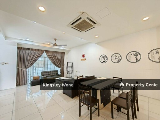 The Sierra Meru Desa Park Klebang Tasek Jelapang Gated Guarded Double Storey Superlink Terrace House Freehold Renovated