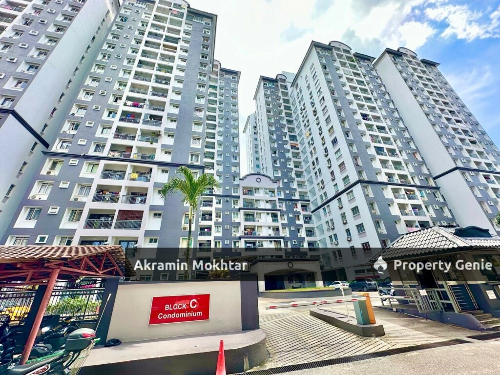 CORNER UNIT & 1 PARKING | South City Condominium Block C Taman Serdang Perdana Seri Kembangan
