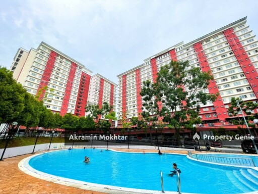 Facing Tasik & 1 Parking | Lumayan Apartment Bandar Sri Permaisuri Cheras Kuala Lumpur  (Near HUKM)
