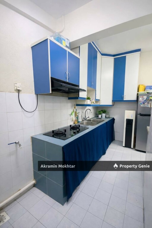 Freehold, Level 1, Partially Furnished & 1 Parking | Pesona Villa Apartment, Taman Melawati