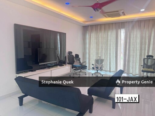 3 Storey Corner Superlink House For Rent Or Sale @ Anjung Sari Setia Alam Gated Guarded Fully Extended Renovated