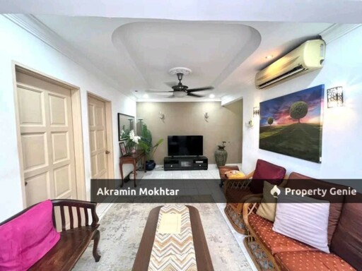 RENOVATED & FULLY FURNISHED | FLAT AU3 PKNS, Keramat Kuala Lumpur
