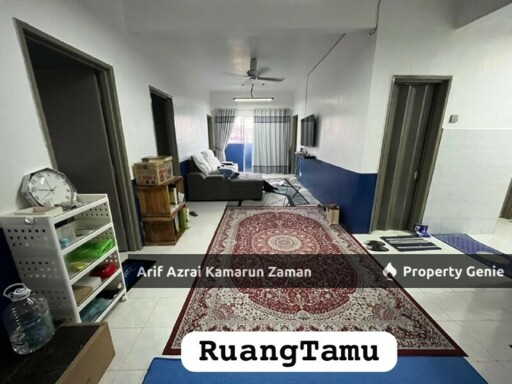 [Apartment for Sale] 3 Bedroom Apartment @ Taman Putra Indah, Seri Kembangan, Selangor | 864 sqft Built-up | 2 Bathrooms | Bumi Lot | RM220,000