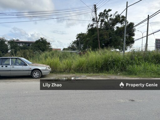Papar Commercial Land for Rent, Road Side, Corner Lot 8,000 sqft, Papar Square, Papar, Sabah.