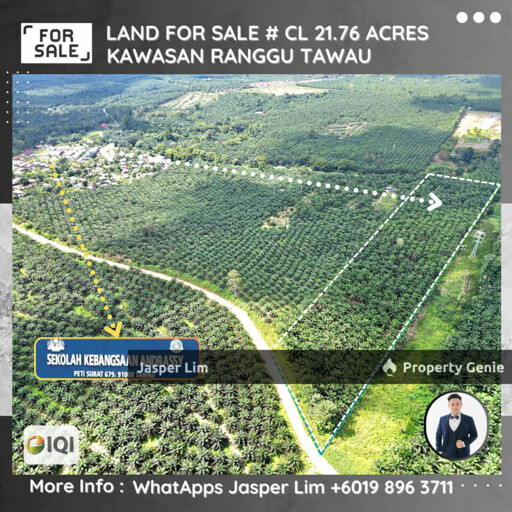 21.765 Acre Agriculture Land Ranggu Area