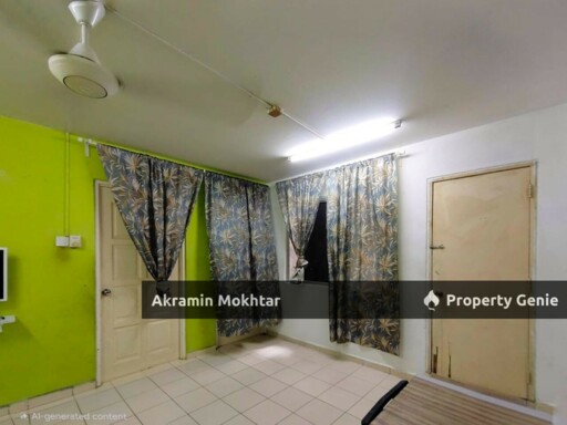 10 MIN LRT & NEAR SURAU | Flat Kelumpuk Dahlia AU3 Keramat