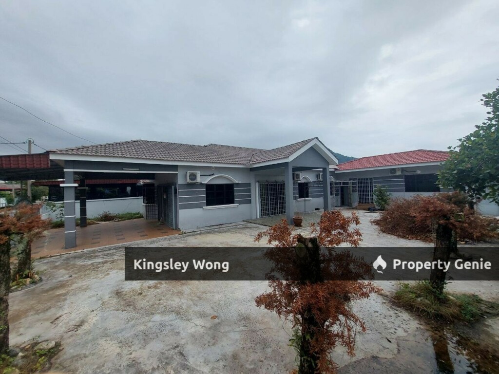 Bercham Single Storey Corner Bungalow Fully Renovated big empty land Near Ipoh Sunway City Tambun