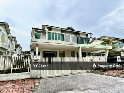 Sri Klebang Ipoh Semi-D 2 Storey Freehold, Gated, Unoccupied