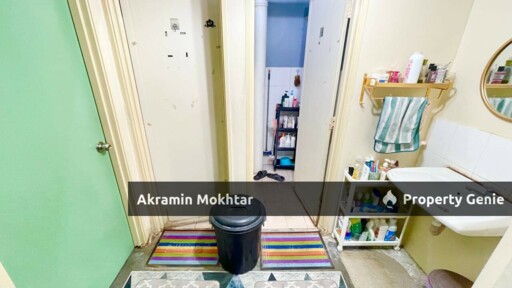 FREEHOLD, RENOVATED & FULLY FURNISHED | Pangsapuri Bukit Baru Keramat Kuala Lumpur