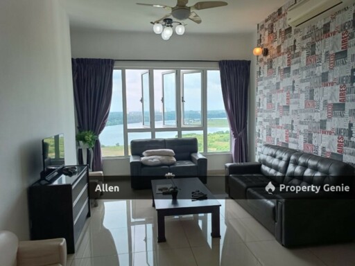 Tropez Residence Fully Furnished Unit with a Renovated Kitchen and Seaview