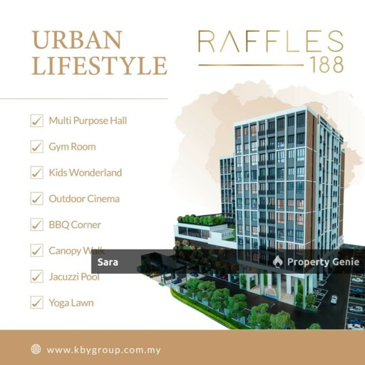 Raffles 188 Tigerlane Ipoh. Private & Exclusive Apartment at Jalan Kelab Golf