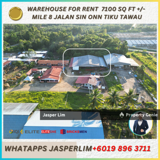 7100 SQ FT Sin On Tiku Warehouse (Taman Harapan)
