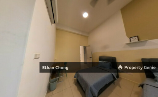 Nadayu 801 Fully Furnished Twin Room With Private Bathroom For Rent