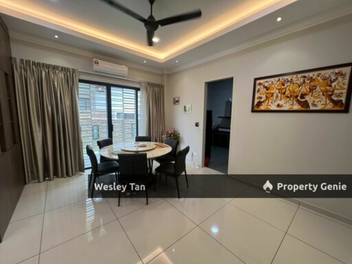 Krubong 2 Storey Bungalow Freehold Fully Furnished & Fitted 24/7 Guard & Guarded